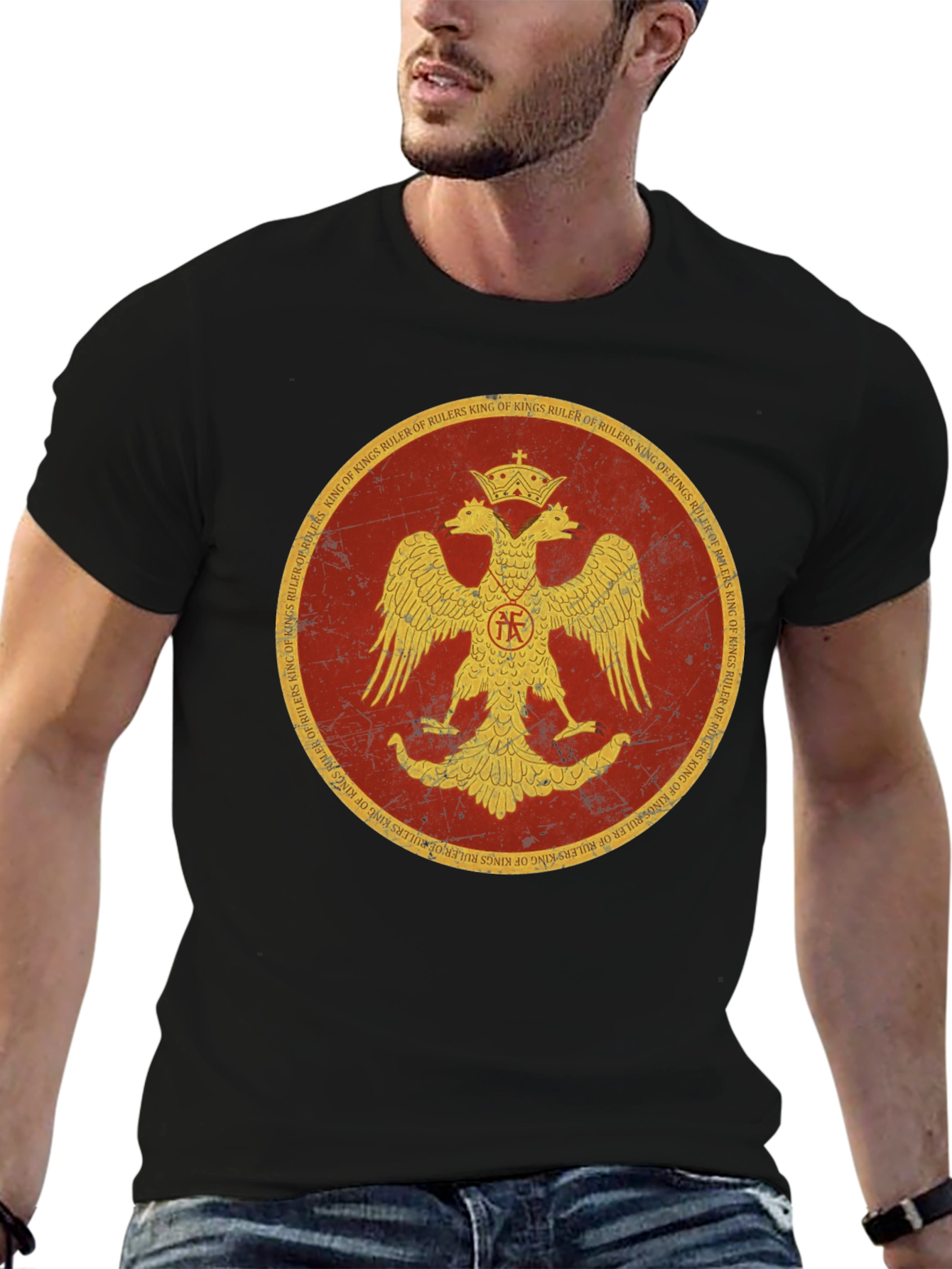 Double-Headed Eagle Graphic T-Shirt