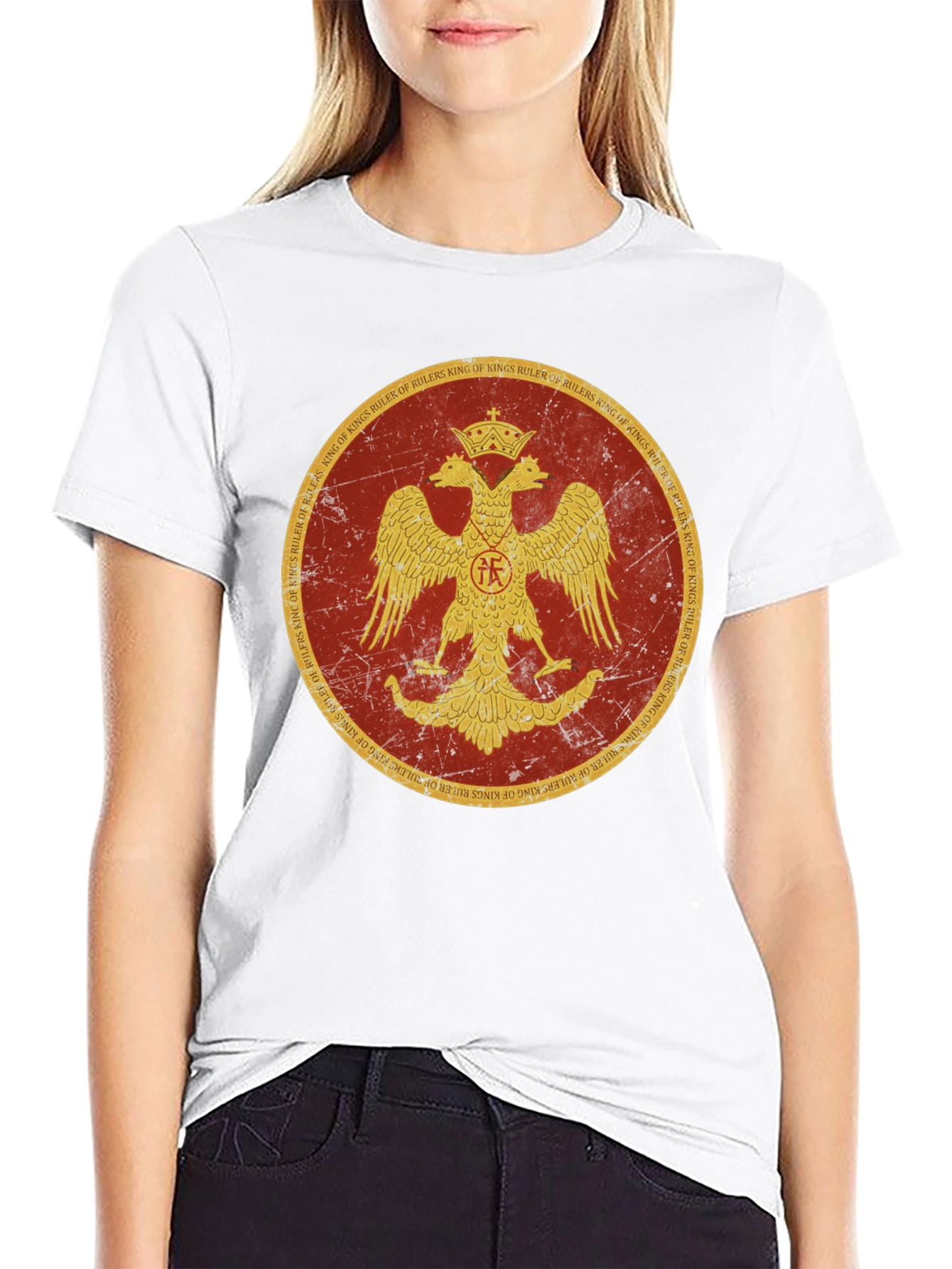Double-Headed Eagle Graphic T-Shirt