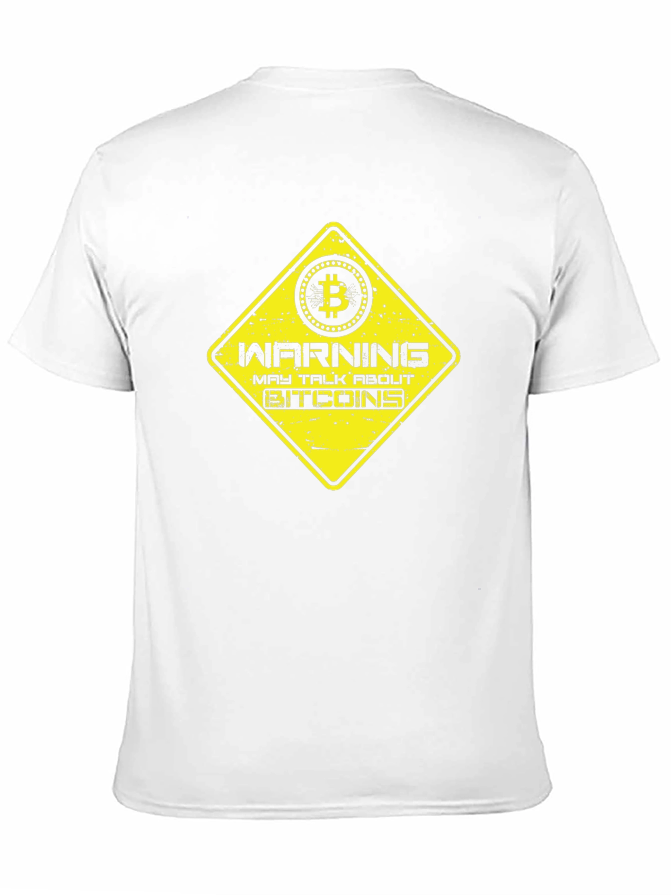 Warning May Talk About Bitcoins T-Shirt