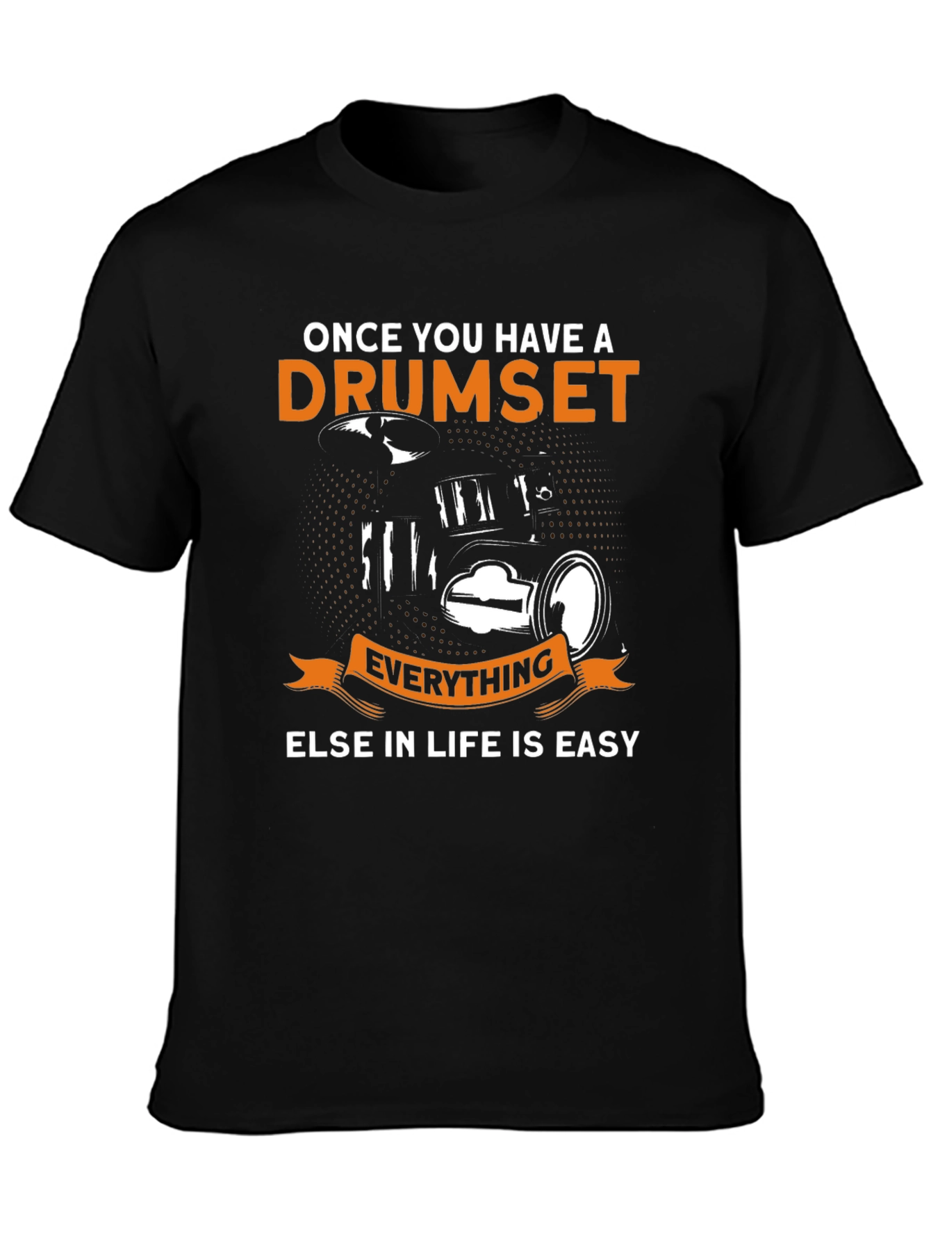 Drumset Life T-Shirt - Music Lover Tee