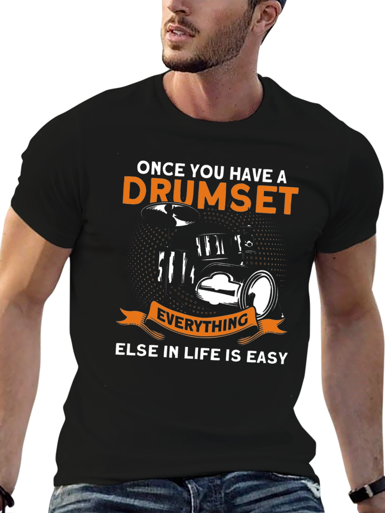 Drumset Life T-Shirt - Music Lover Tee