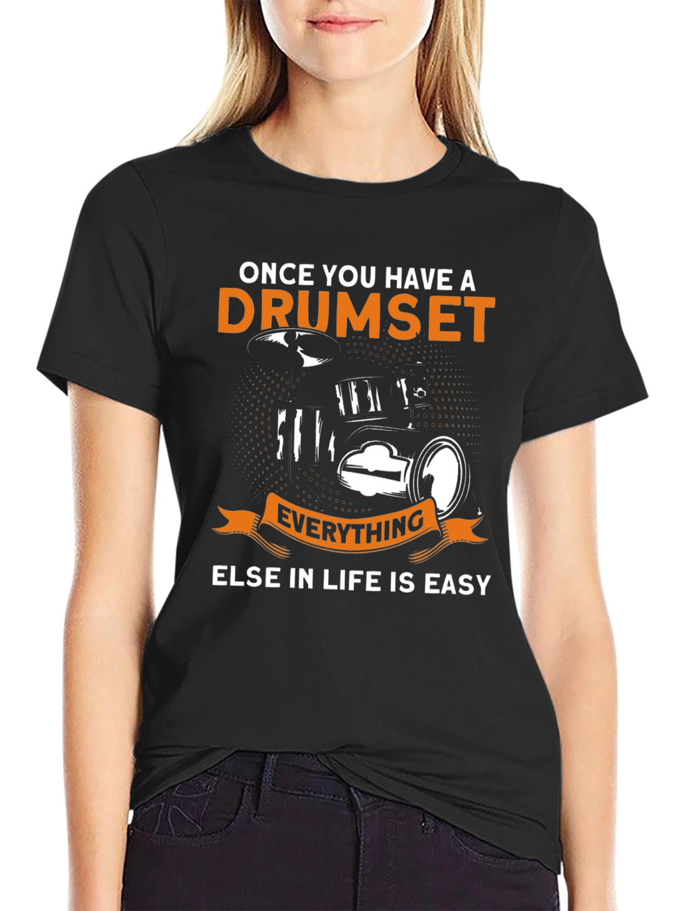 Drumset Life T-Shirt - Music Lover Tee