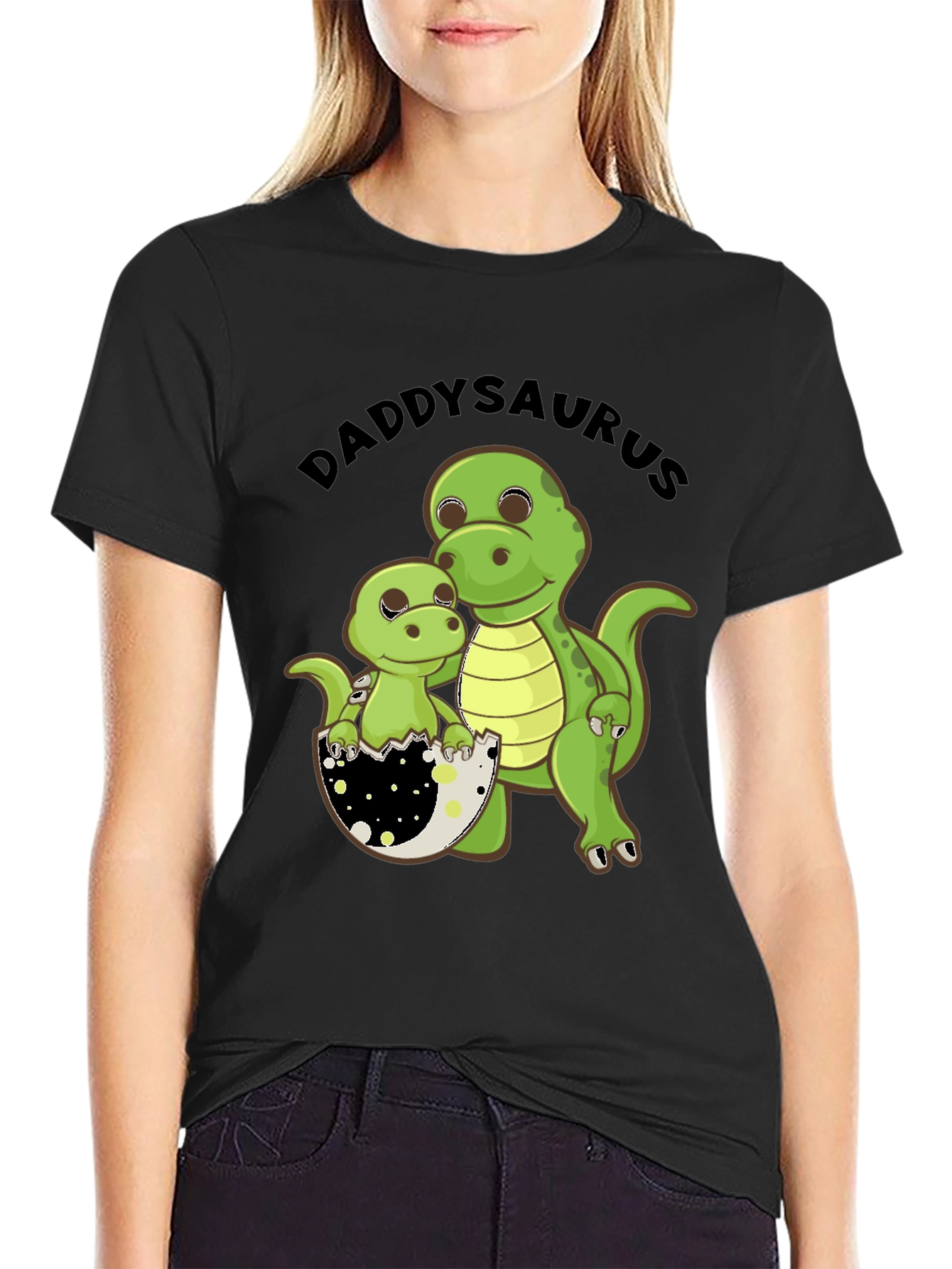 Daddysaurus T-Shirt - Fathers Day Dinosaur Tee
