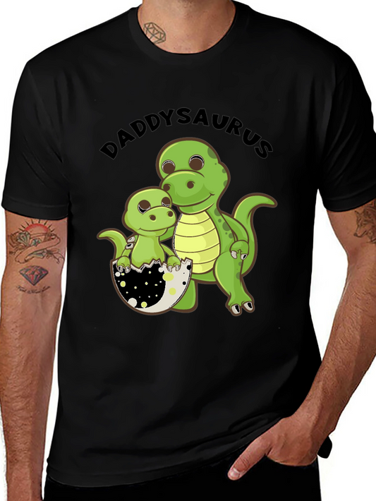 Daddysaurus T-Shirt - Fathers Day Dinosaur Tee