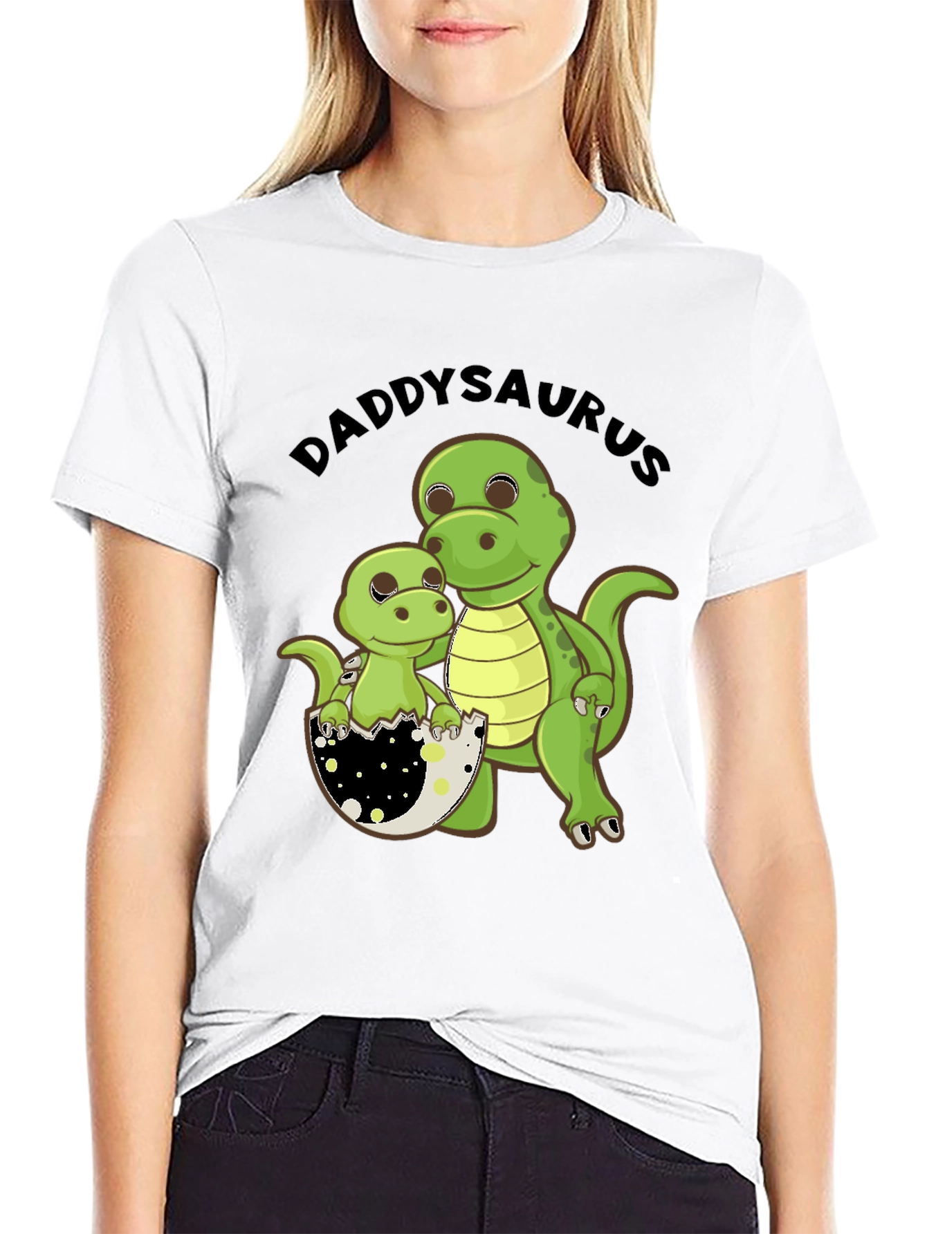Daddysaurus T-Shirt - Fathers Day Dinosaur Tee