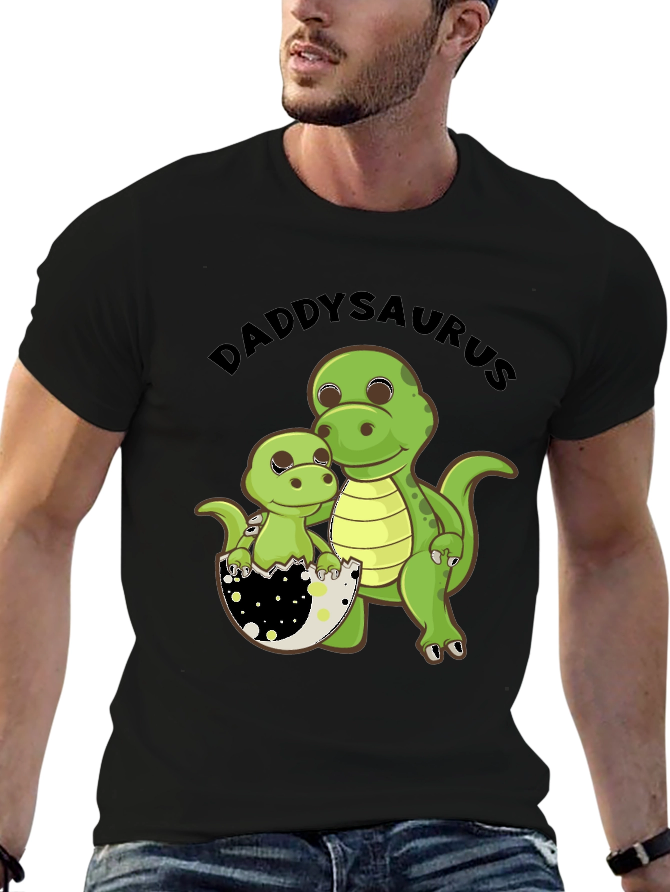 Daddysaurus T-Shirt - Fathers Day Dinosaur Tee