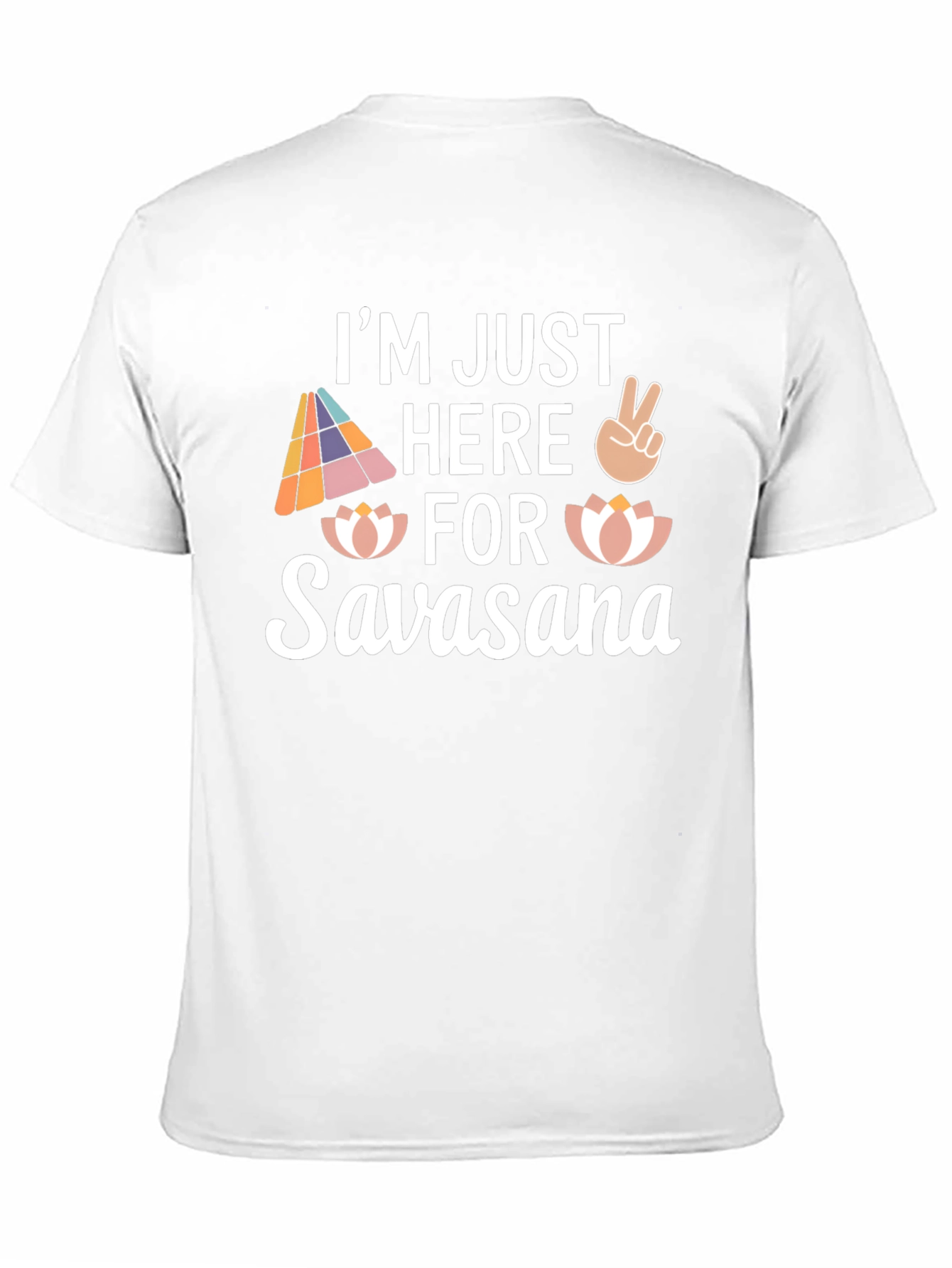 Savasana Yoga T-Shirt - Relax and Meditate