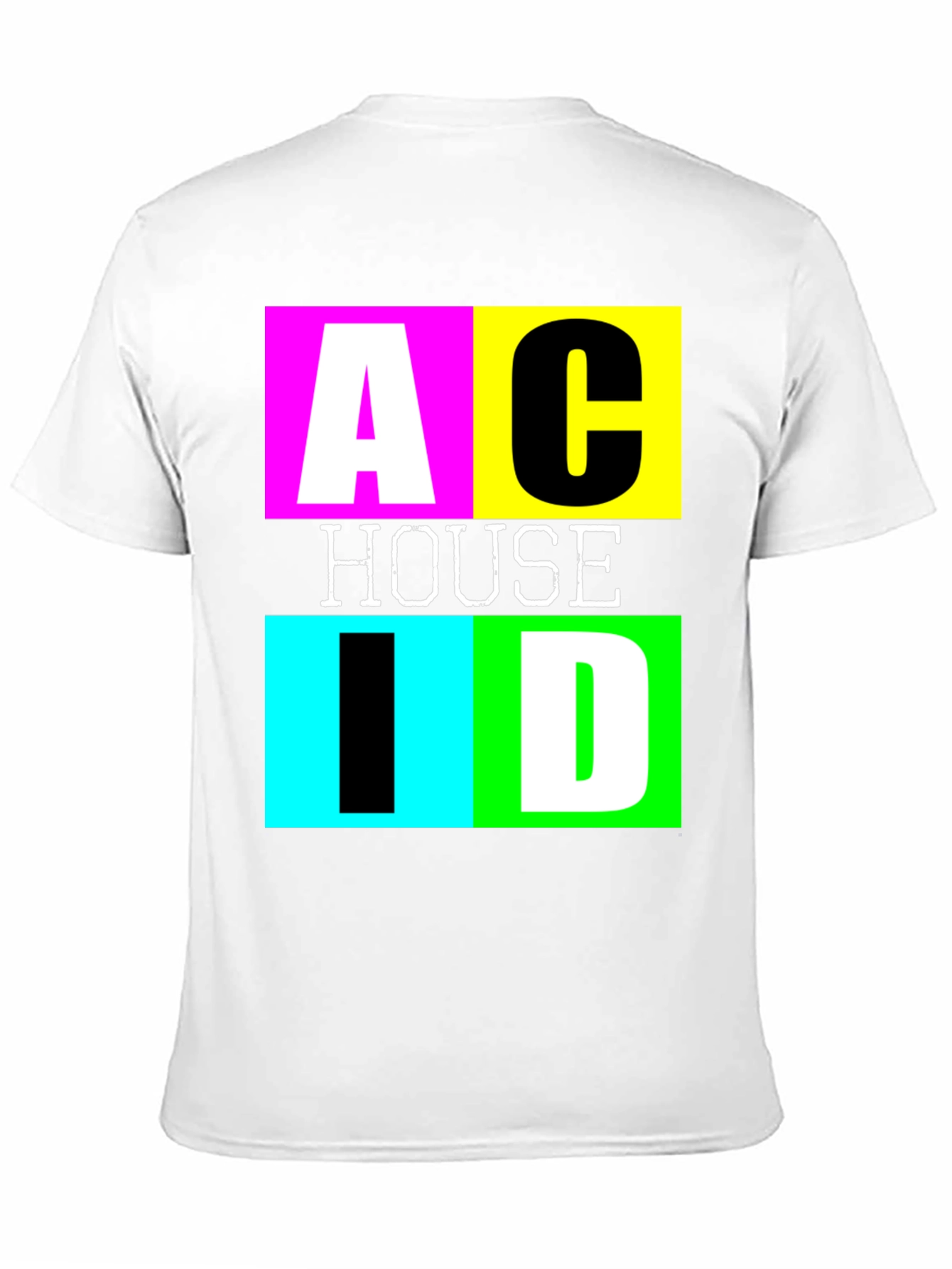 Acid House Graphic Tee - Retro Rave Style Shirt