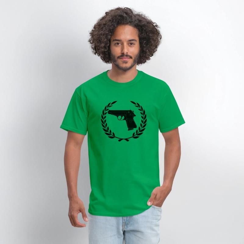 Walther in laurel wreath