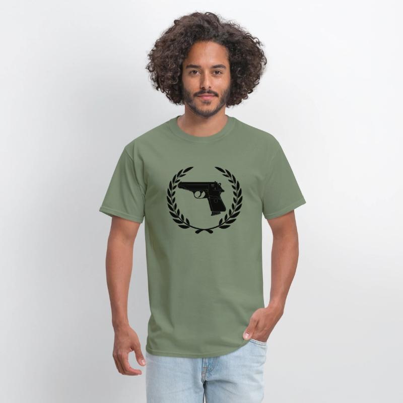 Walther in laurel wreath