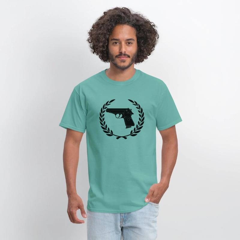 Walther in laurel wreath