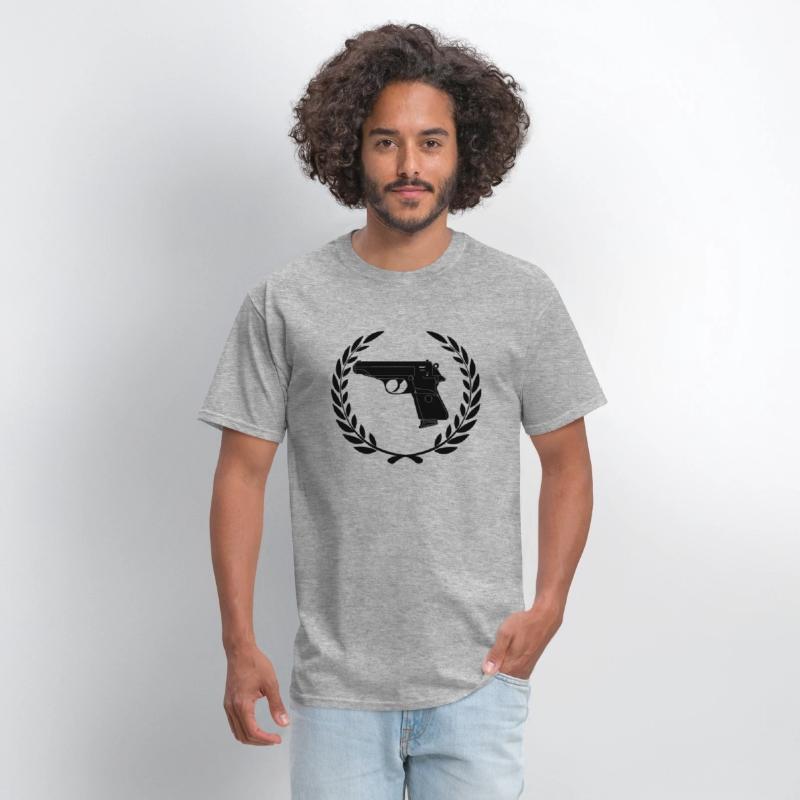 Walther in laurel wreath