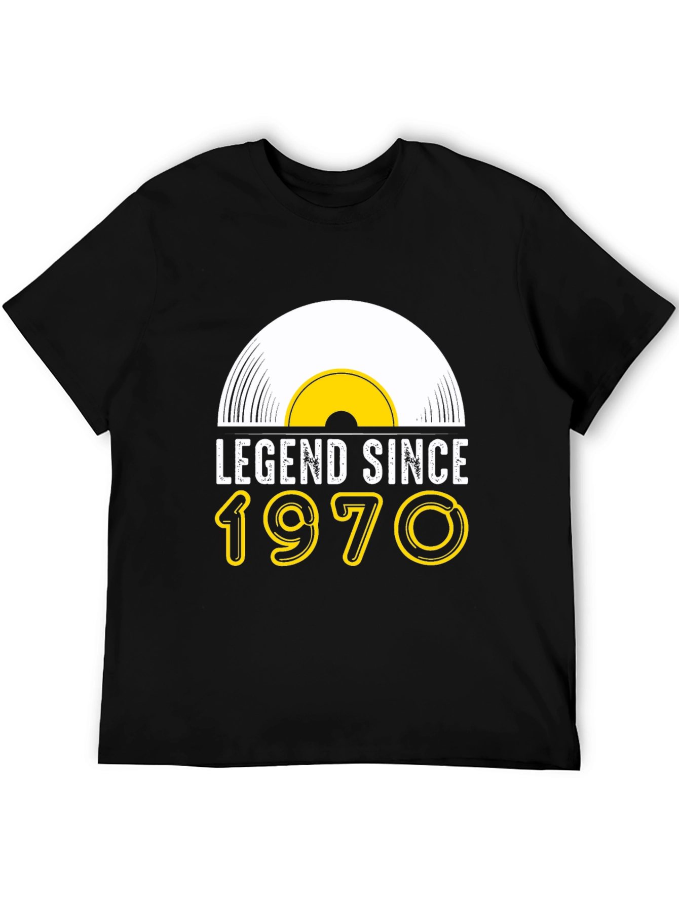 Legend Since 1970 Black T-Shirt