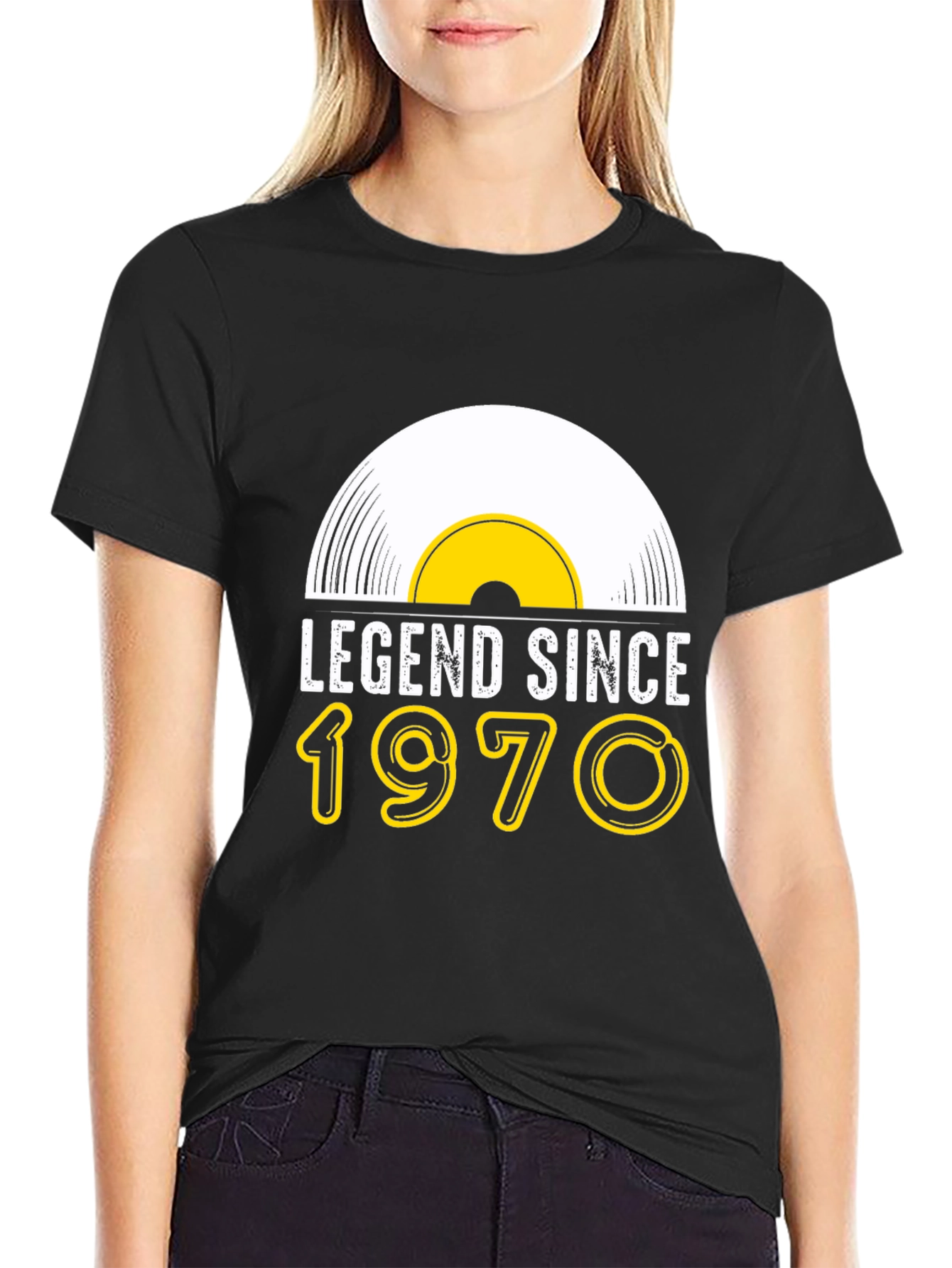 Legend Since 1970 Black T-Shirt