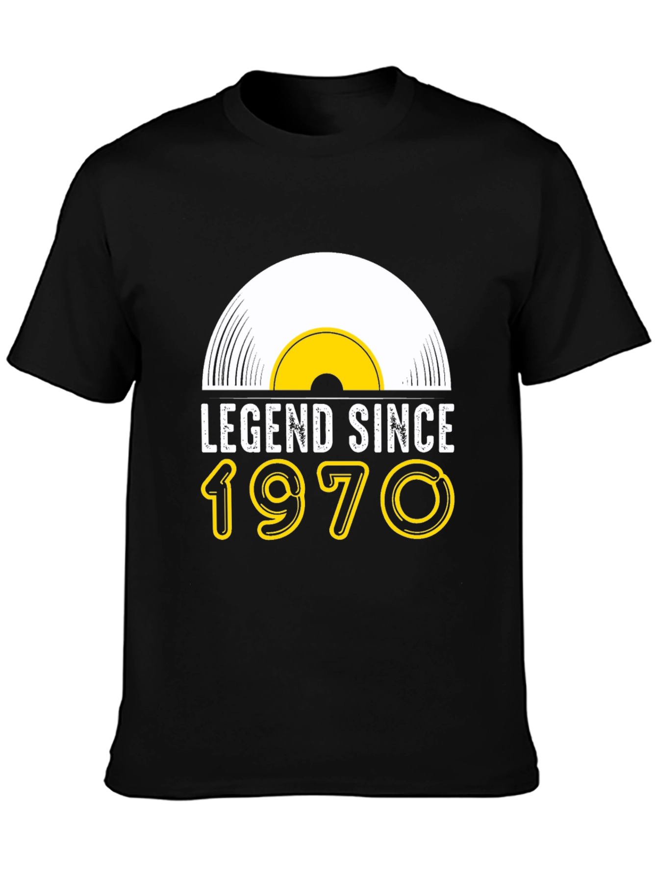 Legend Since 1970 Black T-Shirt