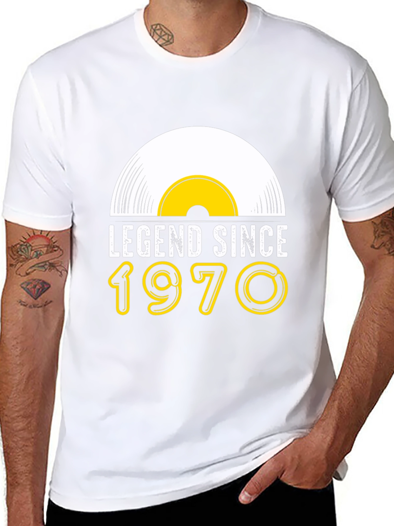 Legend Since 1970 Black T-Shirt