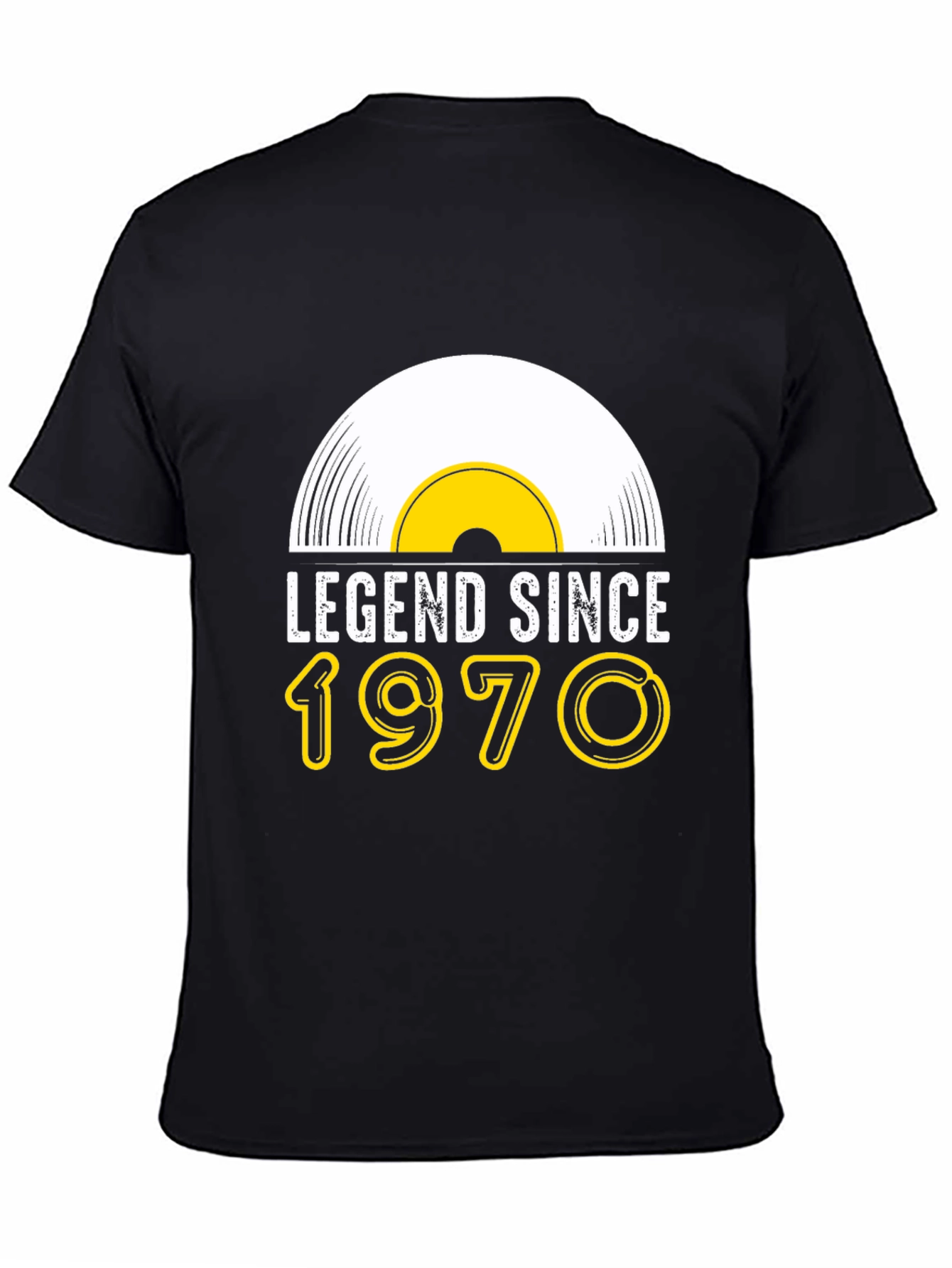 Legend Since 1970 Black T-Shirt
