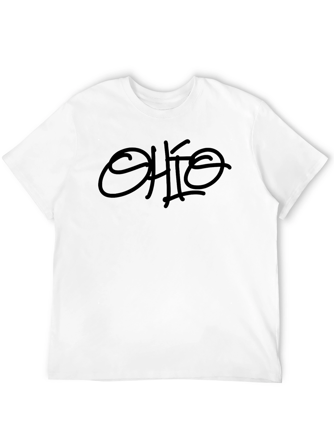 Ohio Graphic Print Crewneck T-Shirt