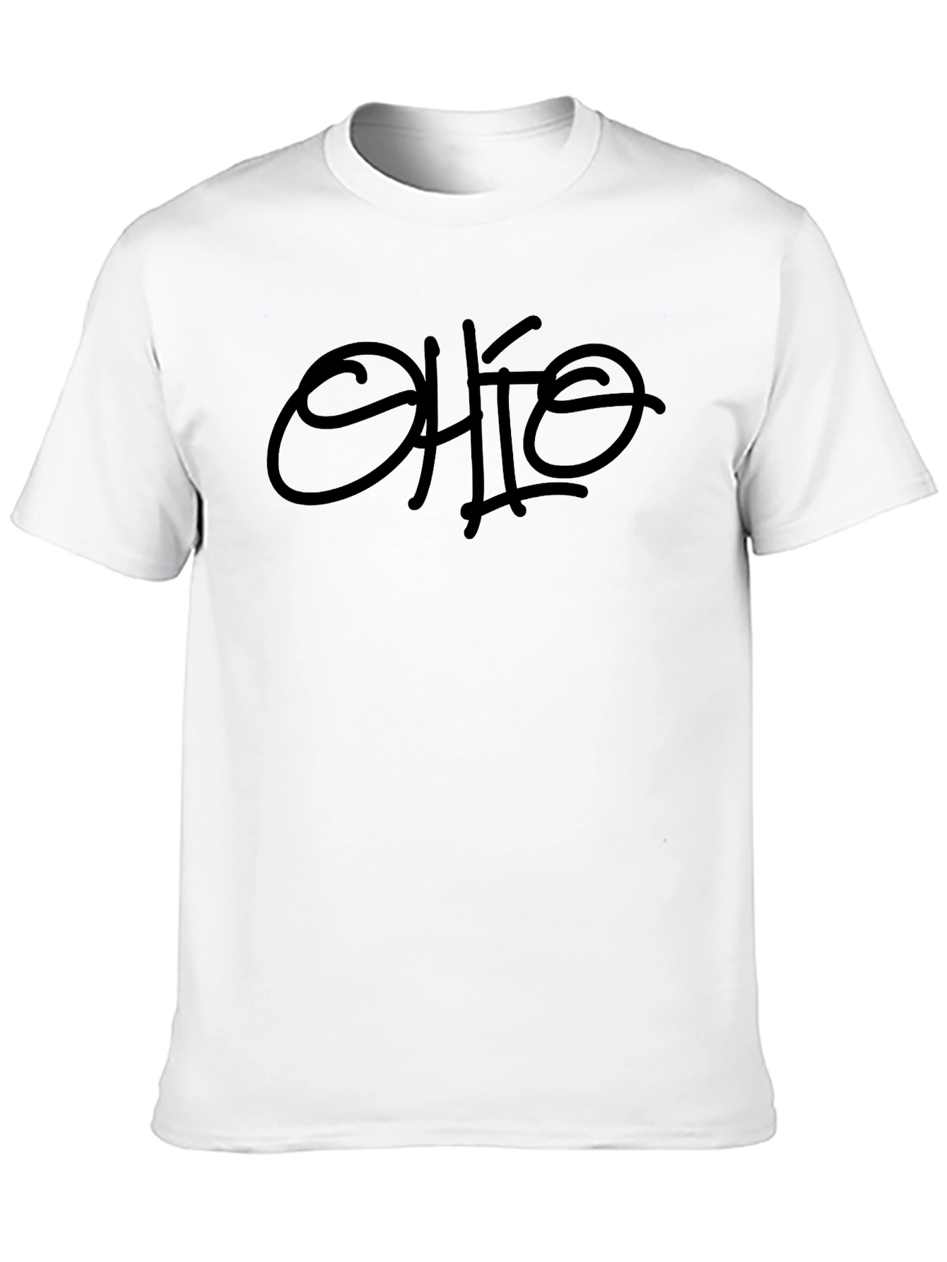 Ohio Graphic Print Crewneck T-Shirt