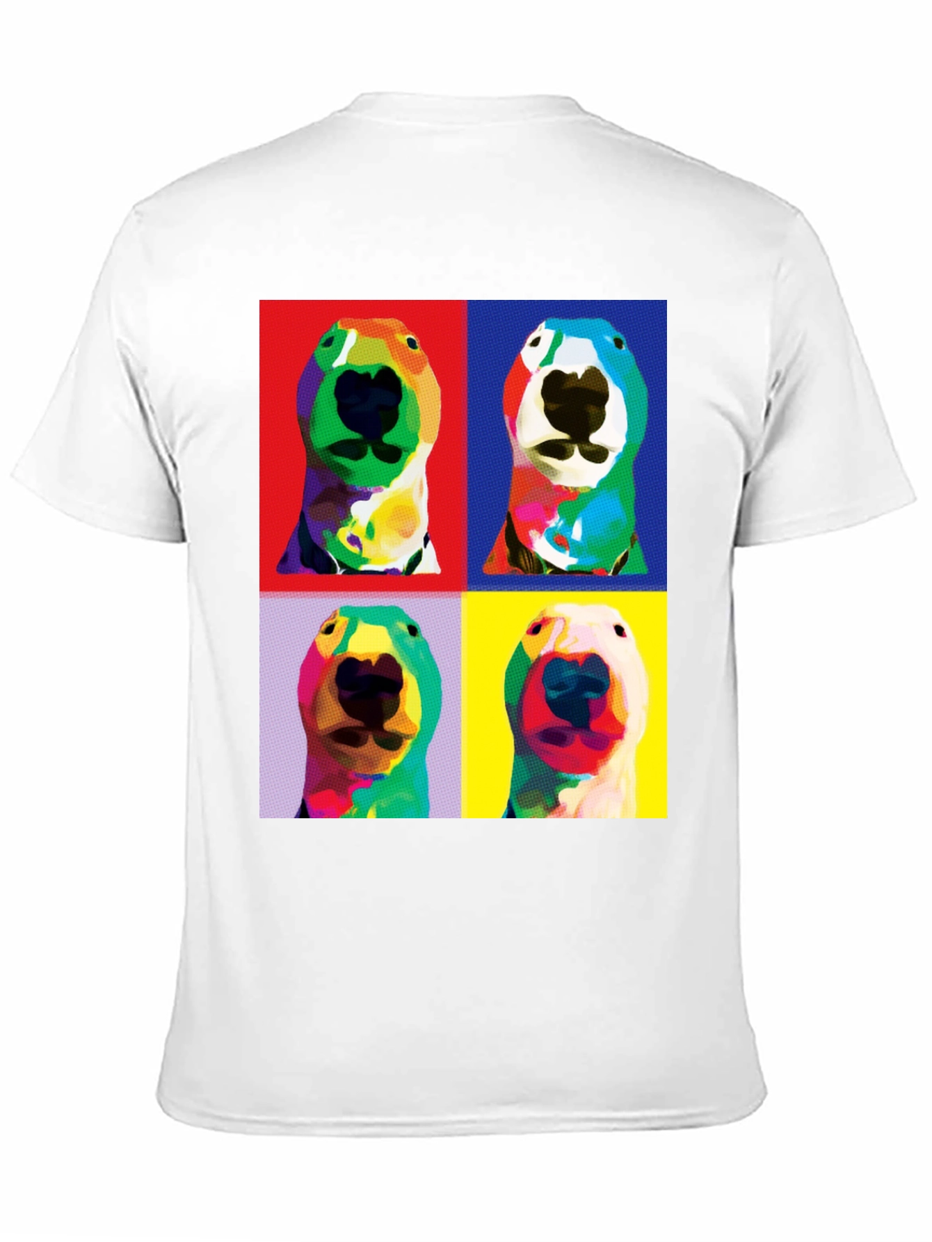 Pop Art Dog Portrait T-Shirt