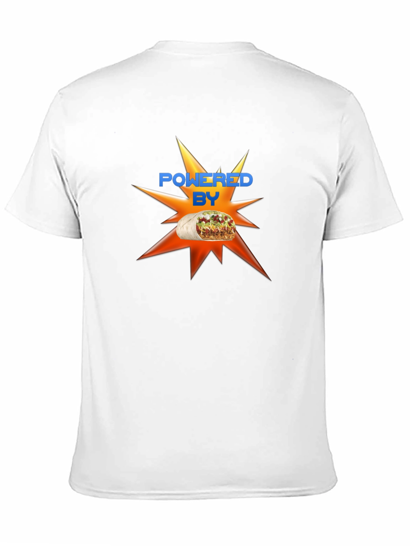 Powered by Burrito Graphic T-Shirt