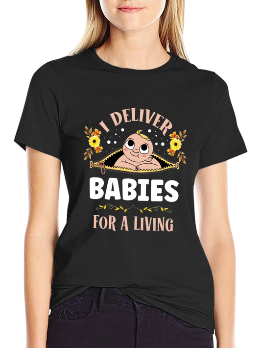I Deliver Babies T-Shirt - New Dad Tee
