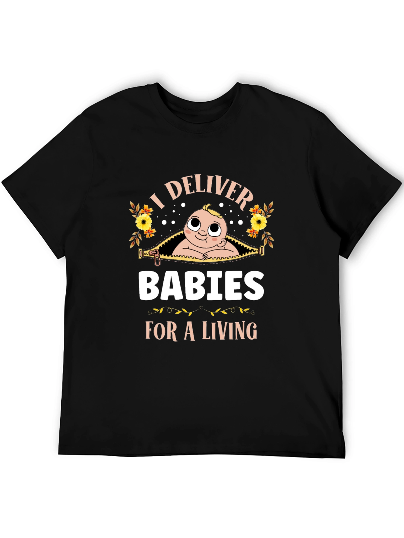 I Deliver Babies T-Shirt - New Dad Tee