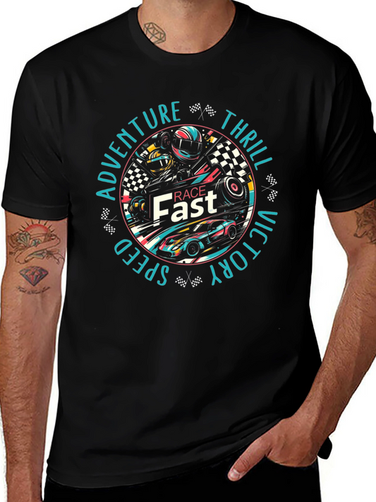 Race Car Adventure T-Shirt - Speed Thrill and Victory!