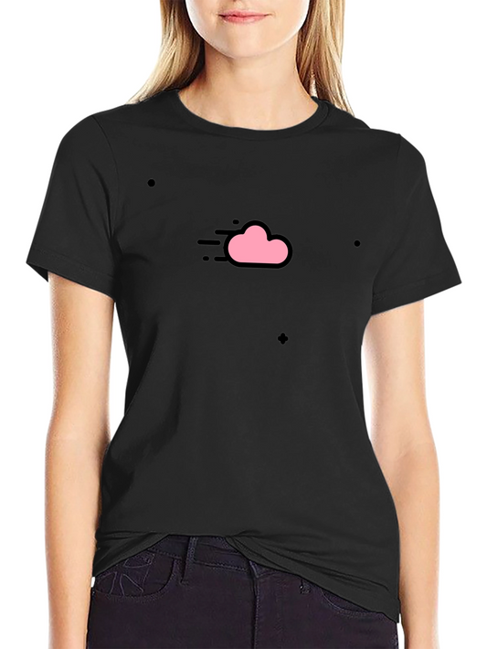 Pink Cloud Graphic T-Shirt - Stylish & Unique Design