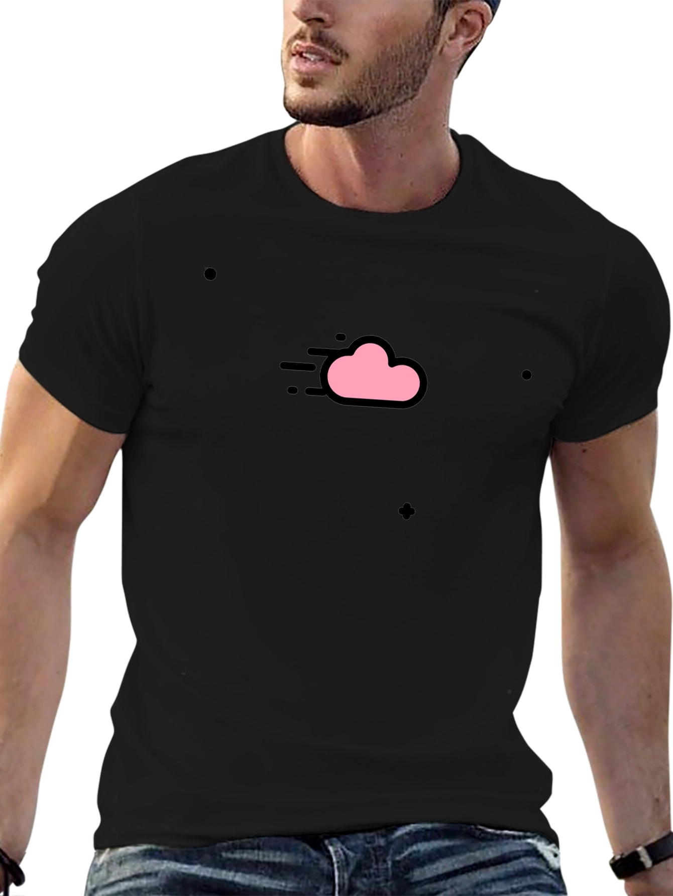 Pink Cloud Graphic T-Shirt - Stylish & Unique Design