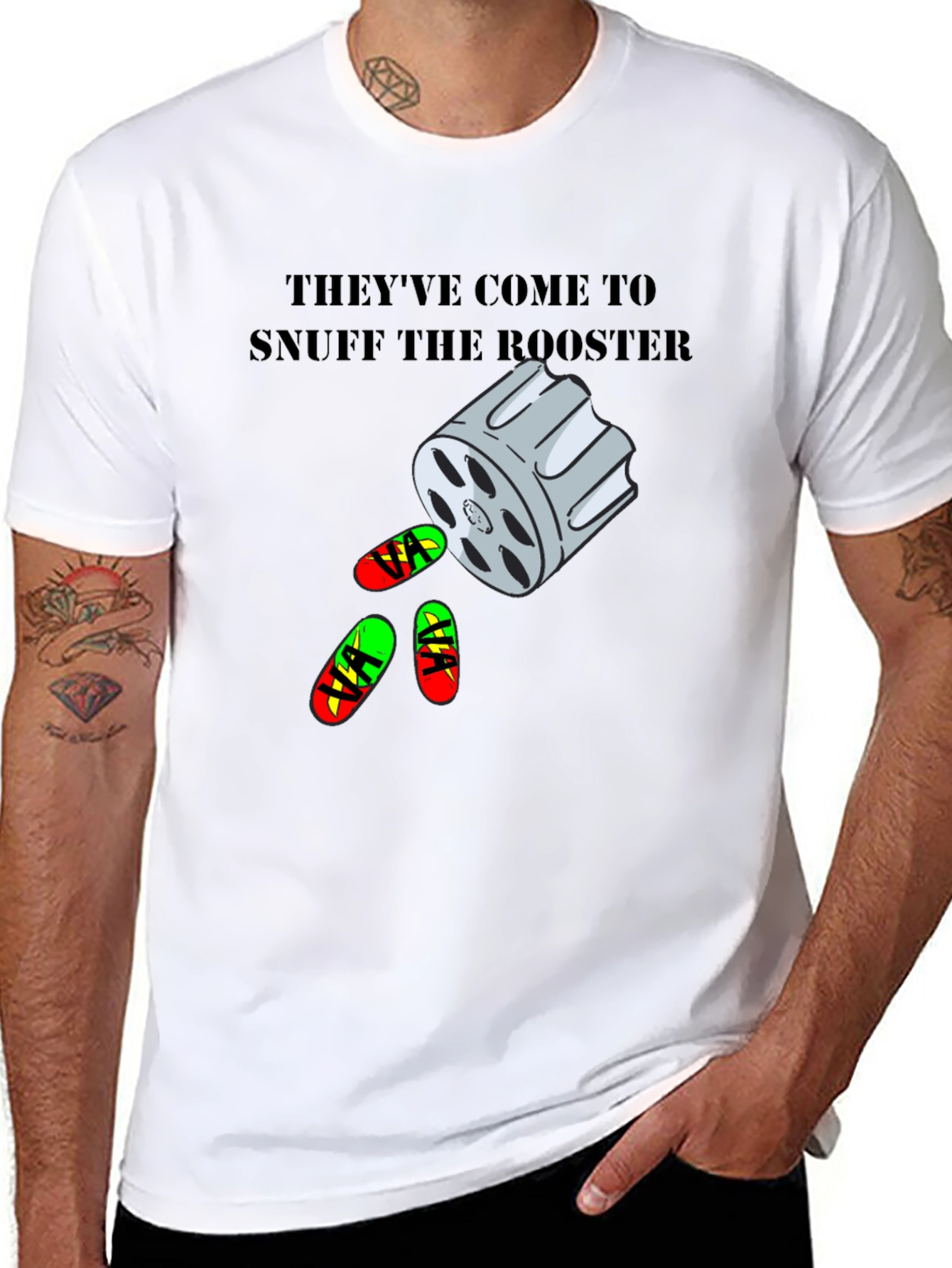 Snuff the Rooster Graphic Tee