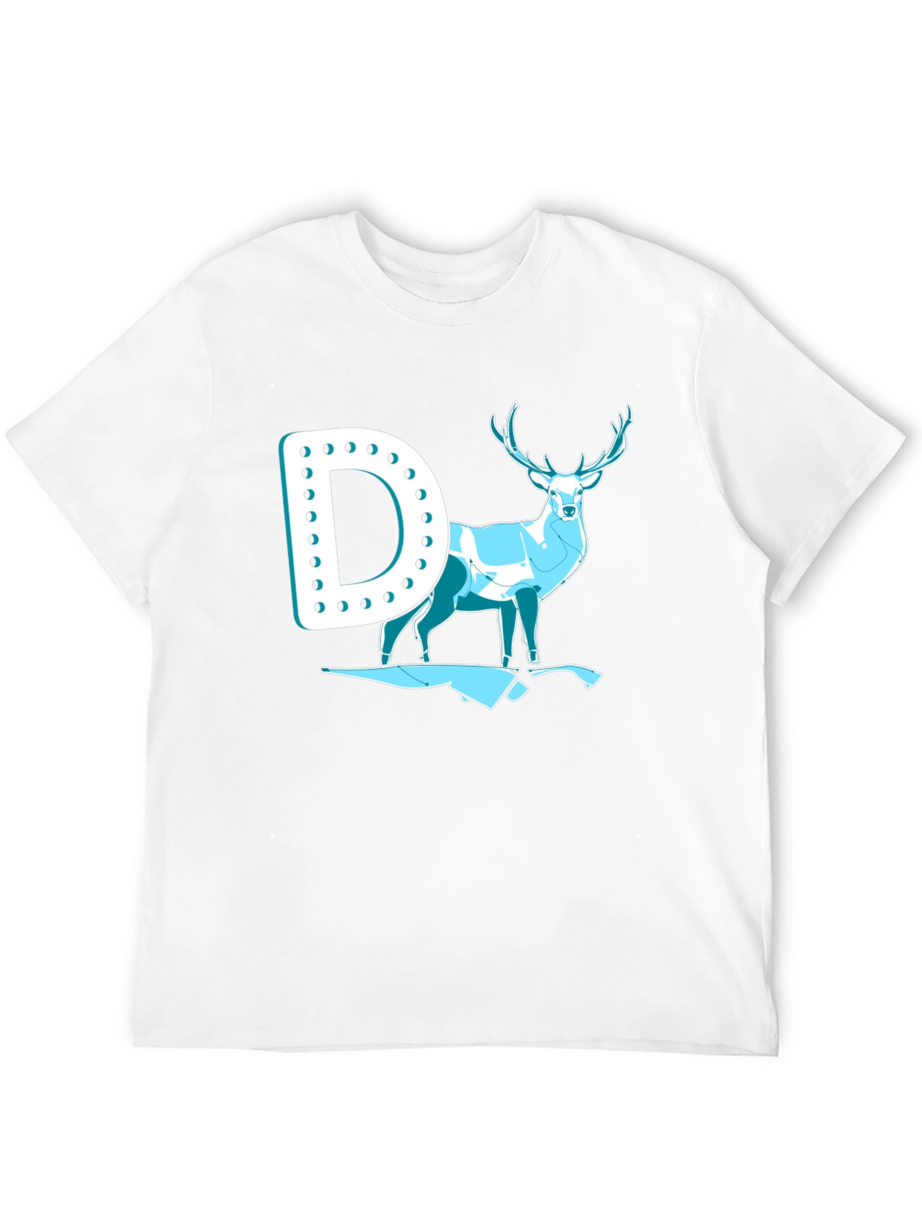 Hunting T-Shirt: Deer and Rifle Graphic Tee