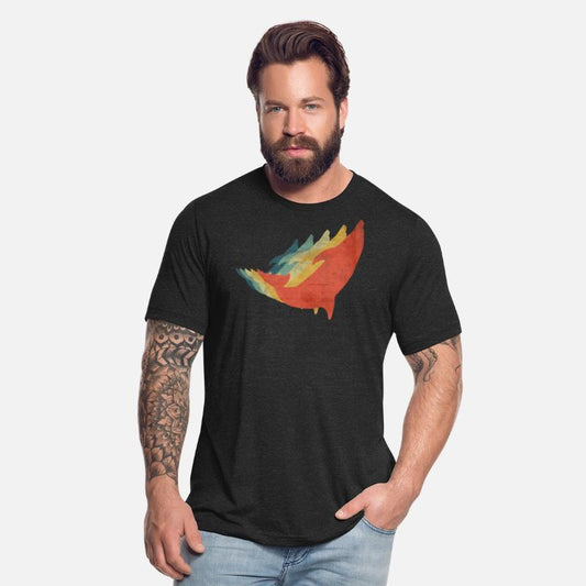 Whale Retro Vintage Color