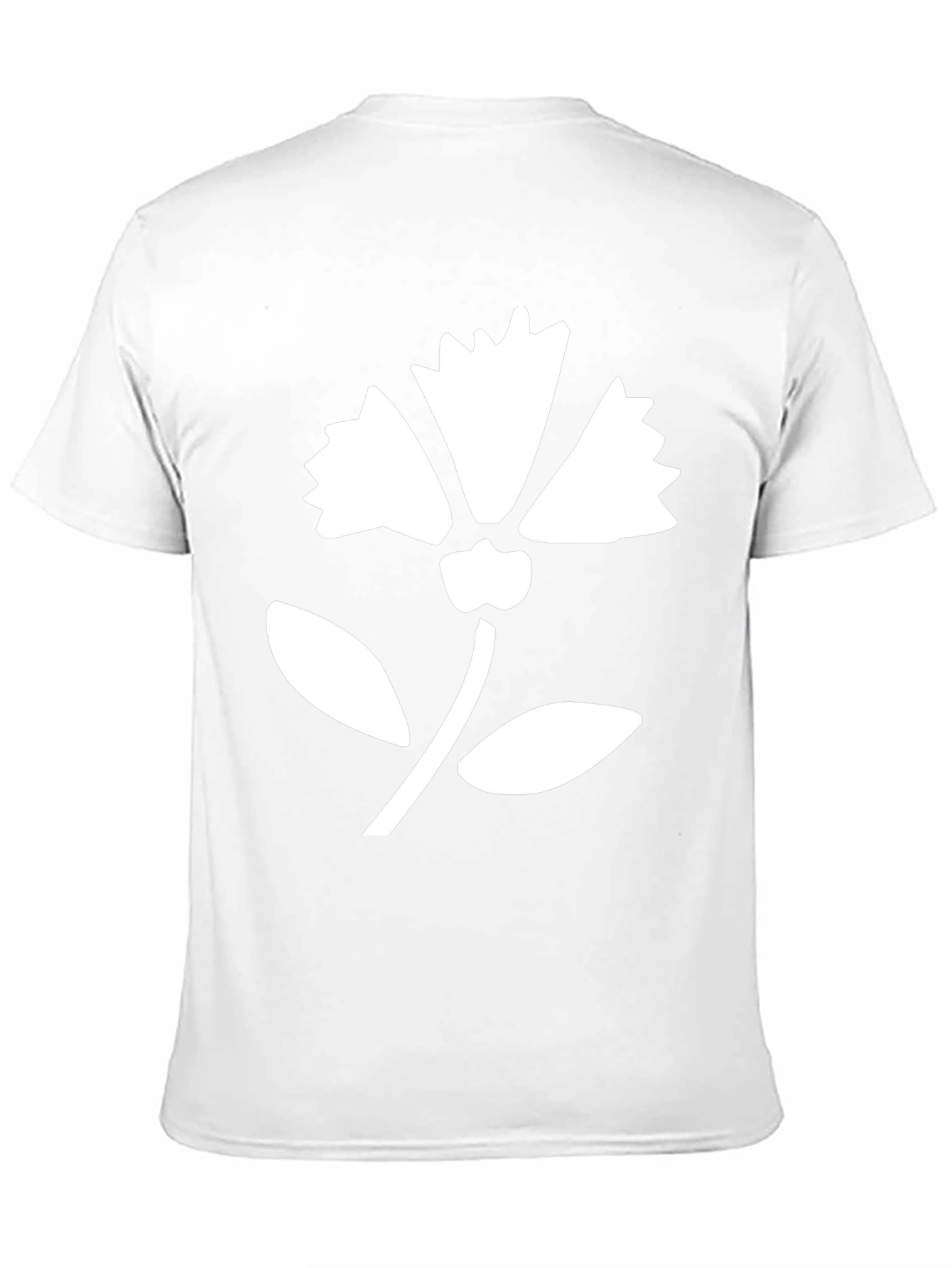 Floral Graphic Black T-Shirt