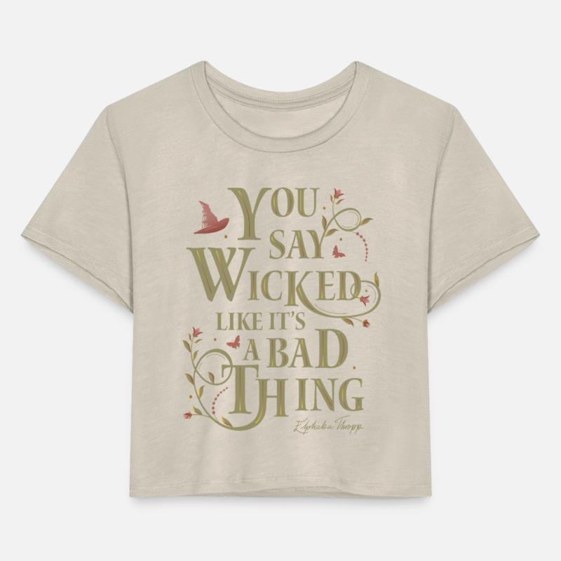 Wicked Design With Elphaba Quote And Vines