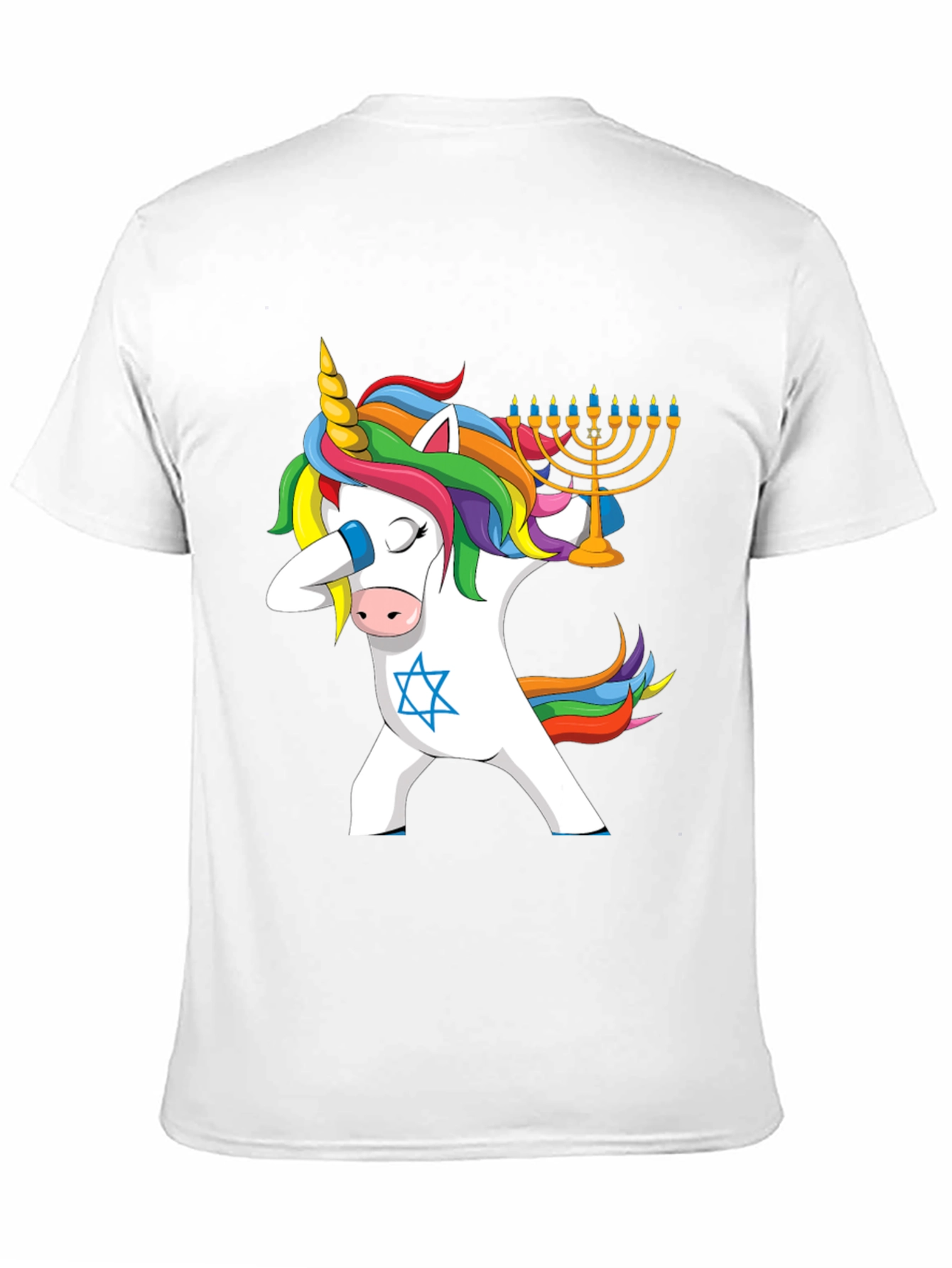 Hanukkah Unicorn Dab T-Shirt