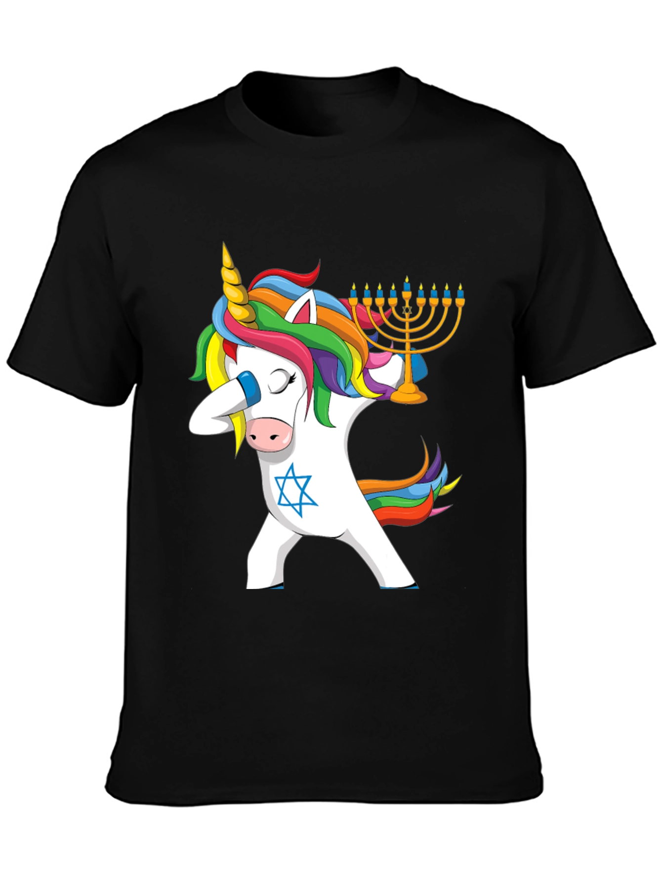 Hanukkah Unicorn Dab T-Shirt