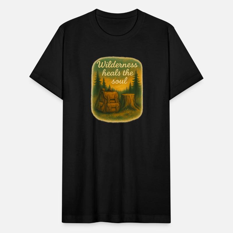 Wilderness Heals the Soul Backpack Tee