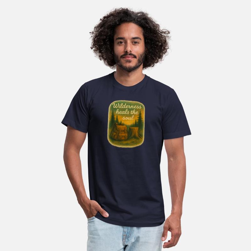 Wilderness Heals the Soul Backpack Tee