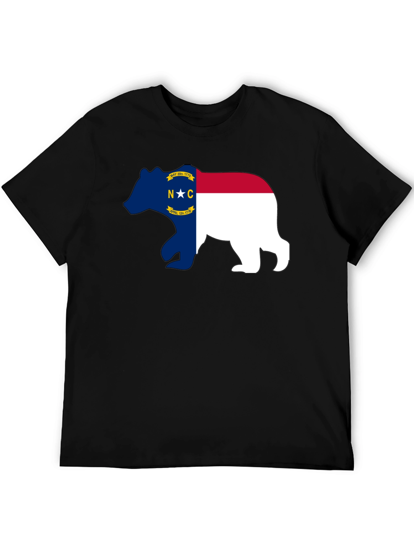 NC Bear Flag Graphic T-Shirt