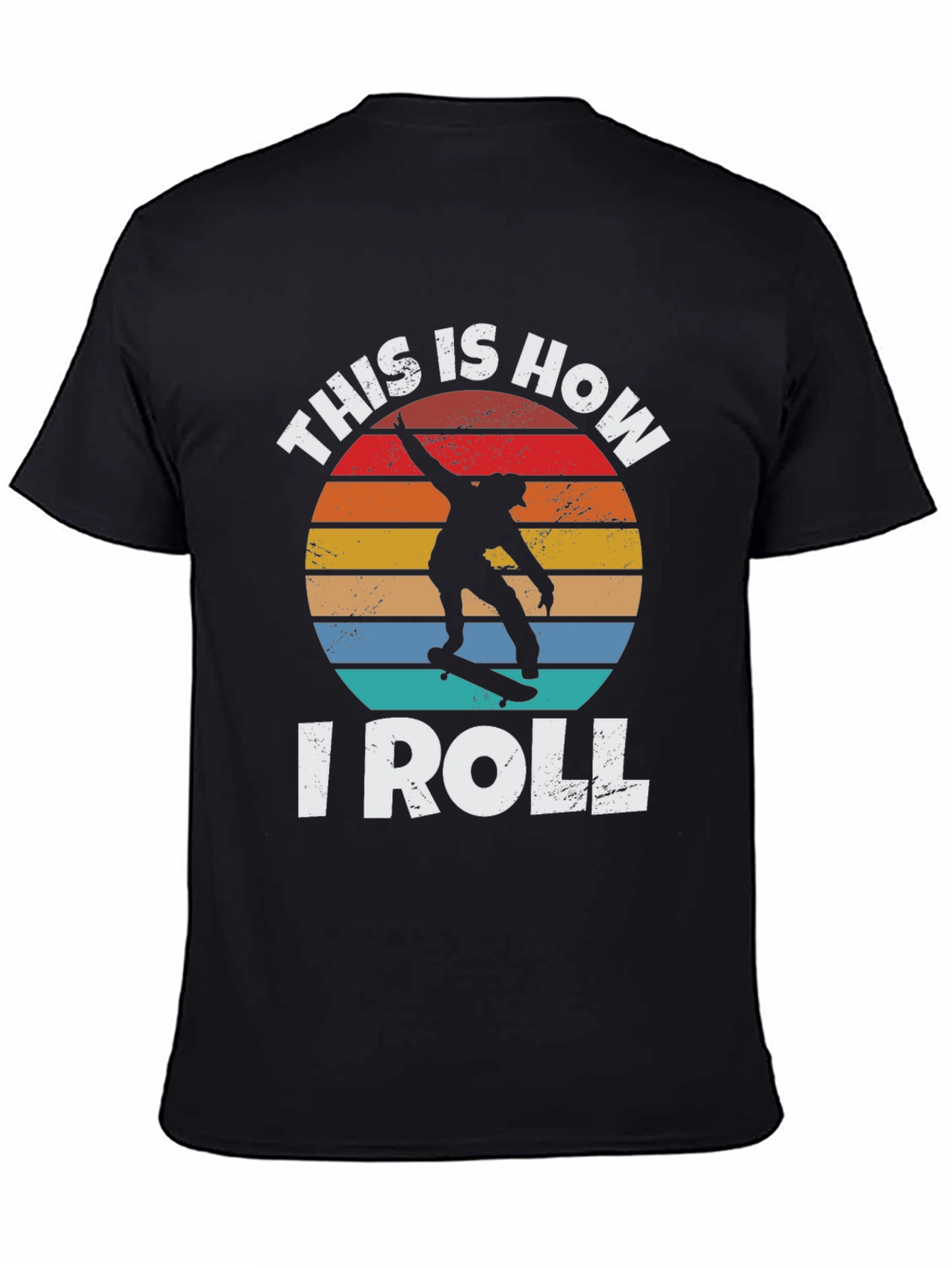 This is How I Roll Skateboarder T-Shirt