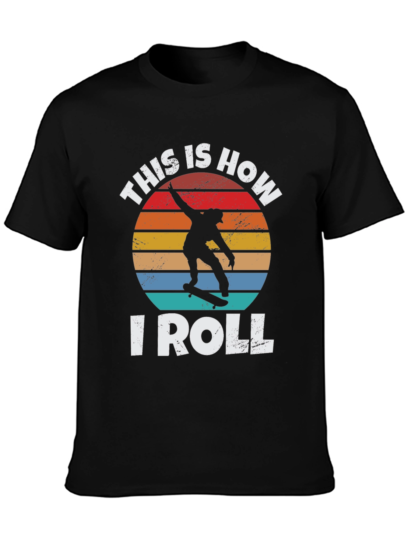 This is How I Roll Skateboarder T-Shirt