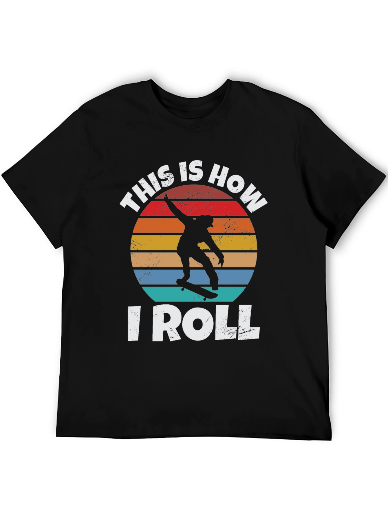 This is How I Roll Skateboarder T-Shirt