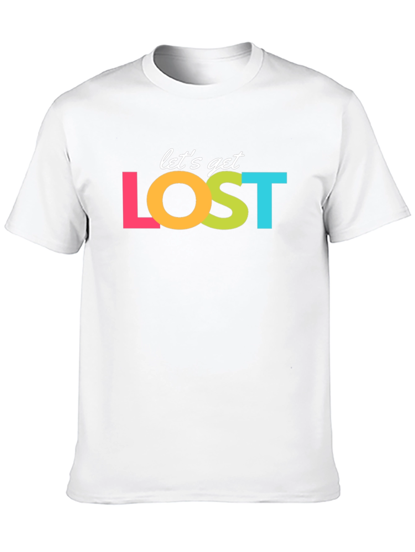 Lets Get Lost Graphic Tee - Adventure Ready