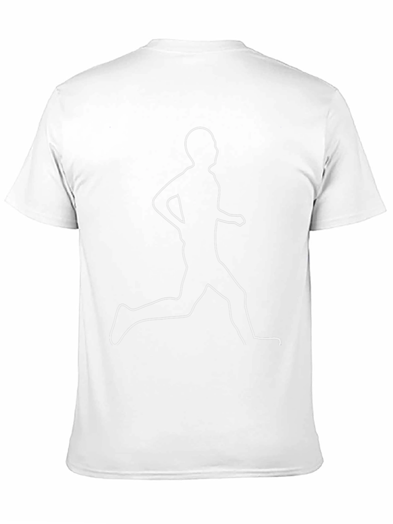 Runner Graphic Tee - Stylish Black Shirt