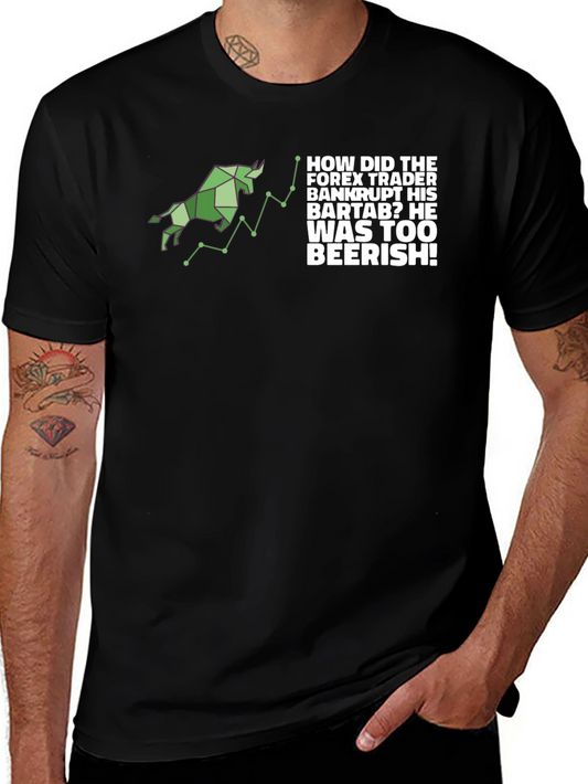 Forex Trader Humor T-Shirt - Bearish Market Tee