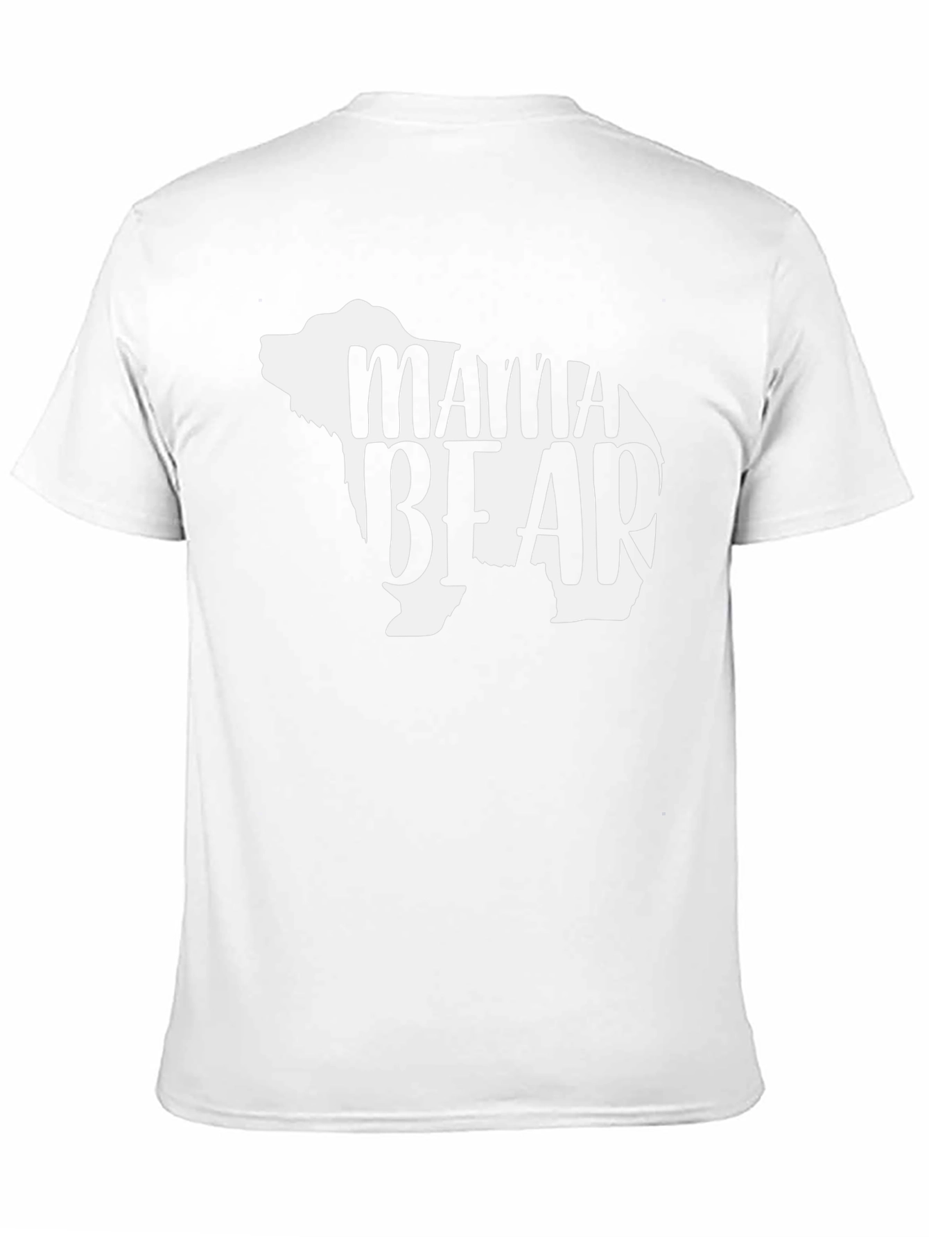 Mama Bear T-Shirt - Black Unisex