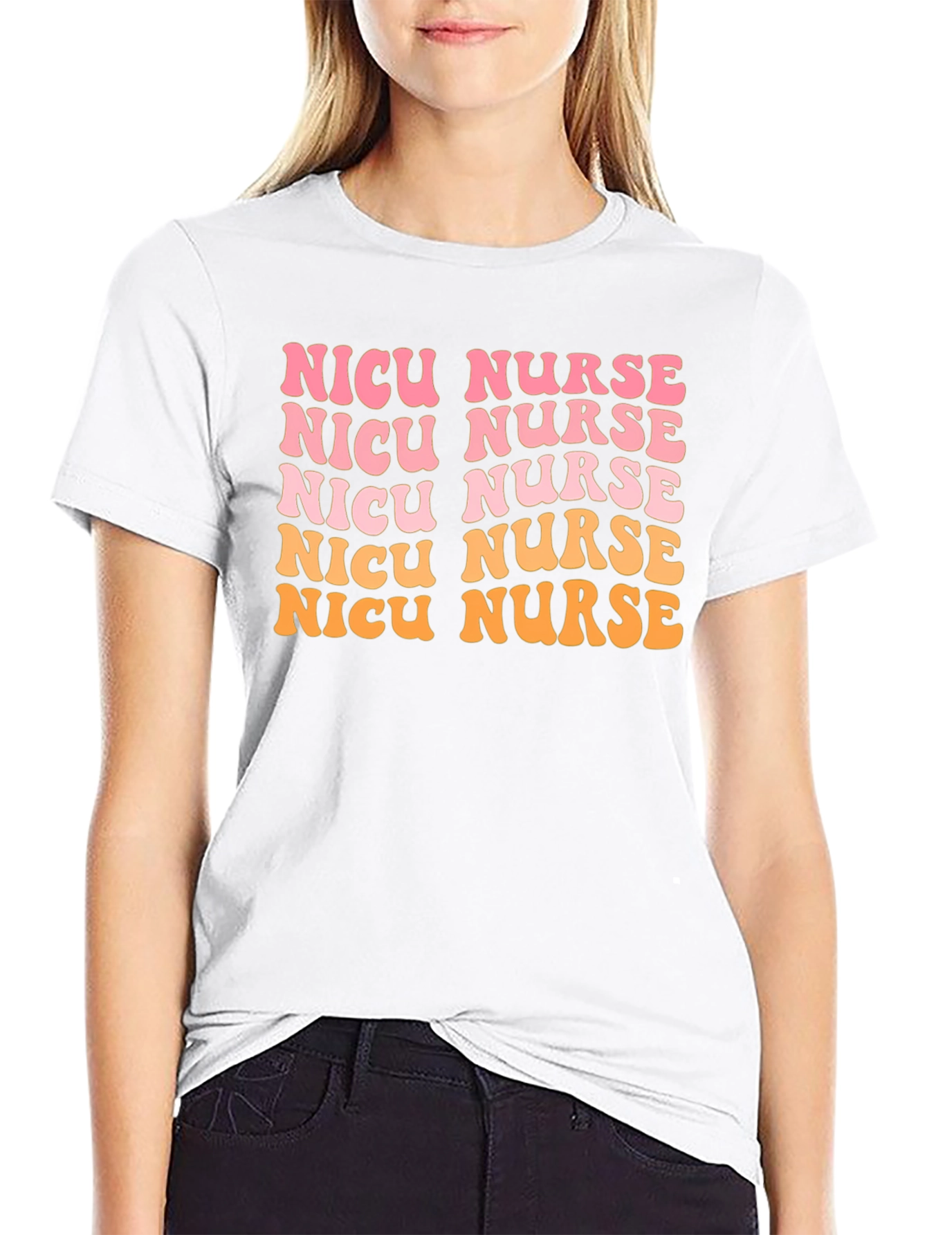 NICU Nurse Retro T-Shirt