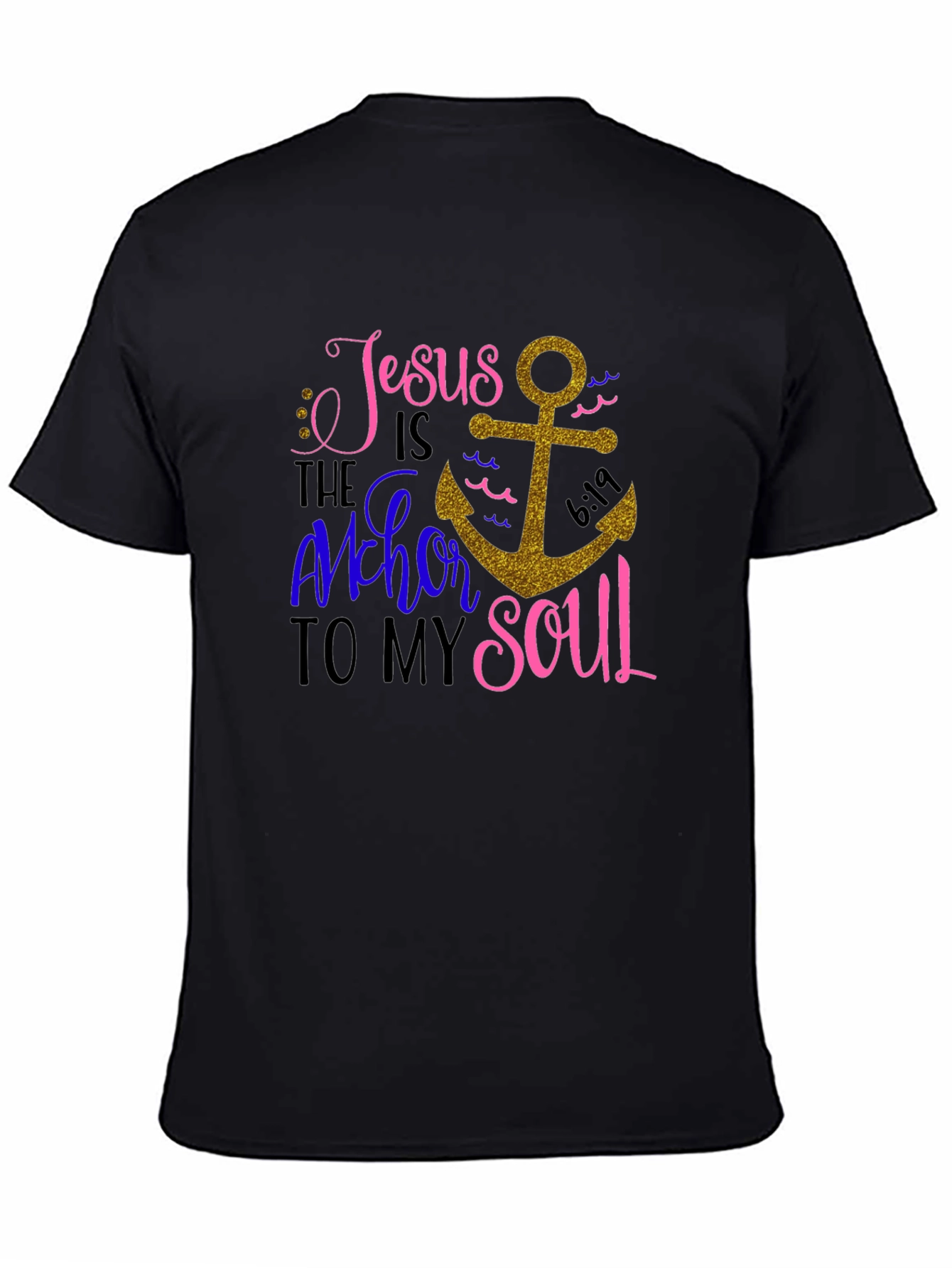 Faith-Inspired Jesus is the Anchor Graphic Tee