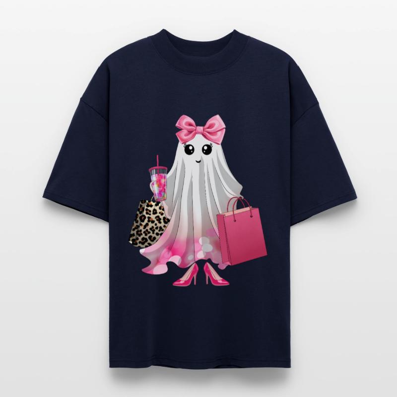 Womens Spooky Season Ghost Halloween Boo-Jee 